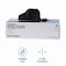 Boardwalk 396 Series, Disposable Gloves, 4.4 mil Palm, Nitrile, Powder-Free, M, 100 PK, Black BWK396MBX - alternate 7
